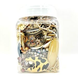 Mystery Jewelry Jar Mixed Estate  Jewelry